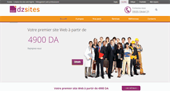Desktop Screenshot of dzsites.com
